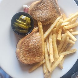 Storrowton Tavern & Carriage House - Ruben sandwich with French fries