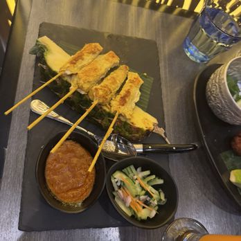 Coup De Thai - Chicks on a Stick 5/5 chicken satay - Thai Near Me - Los Gatos, California Coup De Thai - Chicks on a Stick 5/5 chicken satay - Thai Near Me - Los Gatos, California