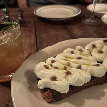The Red Hen - Whipped Ricotta Crostini - Italian Near Me - Washington, DC, District of Columbia