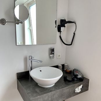 Inntel Hotel Zaandam - Modern sink! Loved the Holland minimalist style! - Hotels Near Me - Zaandam, New Hampshire