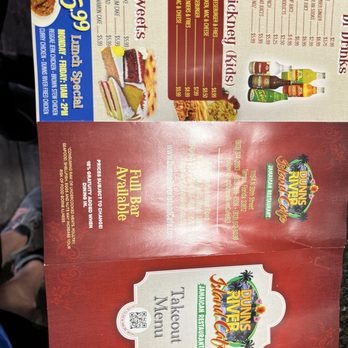 Dunns River Island Cafe - Menu - Caribbean Near Me - Tampa, Florida