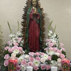 Aranda's Flowers & Gifts - They did a wonderful flower arrangement for our Virgen de guadalupe .