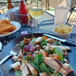 Open Range Grill - Root Vegetable Salad special, minus the red onion.  I would definitely order it again!