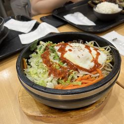 Spoon House Korean Kitchen - Hot 21 B. Stone Bowl Bi-Bim-Bap