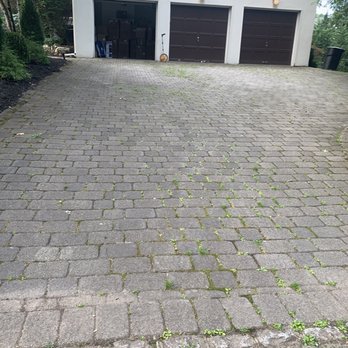 Bolesta Landscaping - Before driveway - Landscaping Near Me - Edison, New Jersey