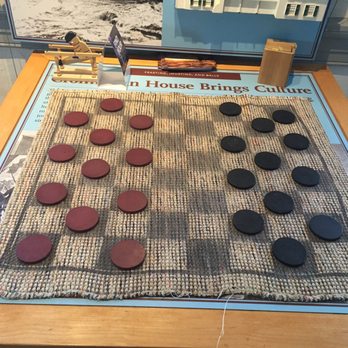 Great Falls Tavern Visitor Center - Checkers game inside the tavern old style - Visitor Centers Near Me - Potomac, Maryland Great Falls Tavern Visitor Center - Checkers game inside the tavern old style - Visitor Centers Near Me - Potomac, Maryland