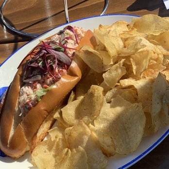 Sam's Anchor Cafe - Lobster roll ($28) March 2021 - Seafood Near Me - Tiburon, California Sam's Anchor Cafe - Lobster roll ($28) March 2021 - Seafood Near Me - Tiburon, California