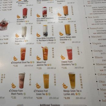 Mango Mango Dessert - Menu - Desserts Near Me - Livingston, New Jersey