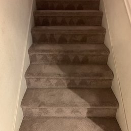 Freshly cleaned stairs! All of our spots are gone! Freshly cleaned stairs! All of our spots are gone!