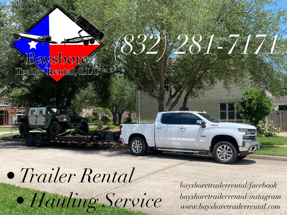 BAYSHORE TRAILER RENTAL Bacliff, Texas Trailer Rental Phone