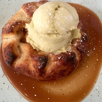 Boon Fly Cafe - Apple galette with apple cider ice cream - American Near Me - Napa, California Boon Fly Cafe - Apple galette with apple cider ice cream - American Near Me - Napa, California