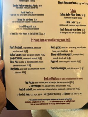 Menu photo 1 Cafe Fina Monterey, CA Menu photo 1 Cafe Fina Monterey, CA