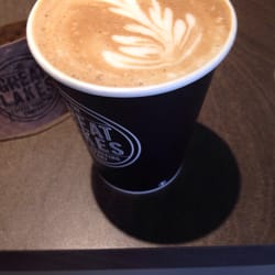 Genesis The Church - Andy Dwyer's foam art on a Samoa latte.
