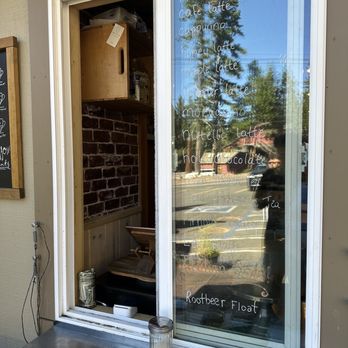 Where We Met - Togo window - Coffee & Tea Near Me - Tahoma, California Where We Met - Togo window - Coffee & Tea Near Me - Tahoma, California