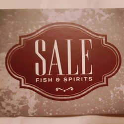 Sale Fish & Spirits - The name says it all: "Salt" Fish & Spirits. We walked by late at midnight a Saturday when many other places had closed looking for pizza.
