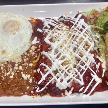 Sparks Coffee Shop - Breakfast Enchiladas Plate - Breakfast & Brunch Near Me - Sparks, Nevada