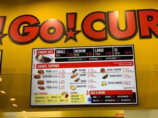 Menu photo 4 Go Go Curry Newark Newark, NJ