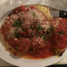 Tour of Italy dish - lasagne, spaghetti, meatball & sausage Tour of Italy dish - lasagne, spaghetti, meatball & sausage