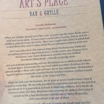 Art’s Place - Arts place - American Near Me - Kitty Hawk, North Carolina Art’s Place - Arts place - American Near Me - Kitty Hawk, North Carolina