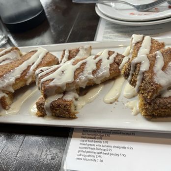 Blu Jam Café - Churro French Toast - New American Near Me - Los Angeles, California