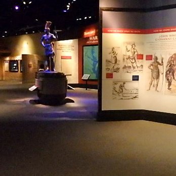 Jamestown Settlement - Powhattan Indian Display - Museums Near Me - Williamsburg, Virginia