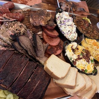 Old 76 Smokehouse - Meat Platter x 2 - Barbeque Near Me - Branson, Missouri Old 76 Smokehouse - Meat Platter x 2 - Barbeque Near Me - Branson, Missouri