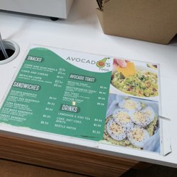 Avocados Food - Menu
