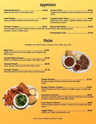 Menu photo 4 J's Hole In The Wall Bryant, AL