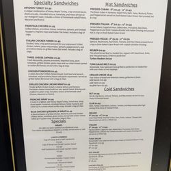 Maximillian's Cafe - Menu 5/2025