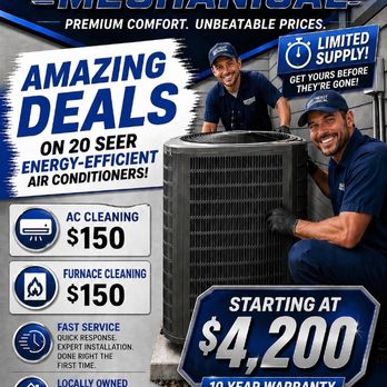 Northeast Mechanical - Our current promotion going on call now
329-4459 - Heating & Air Conditioning/HVAC Near Me - Rochester, New York Northeast Mechanical - Our current promotion going on call now
329-4459 - Heating & Air Conditioning/HVAC Near Me - Rochester, New York