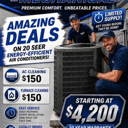 Northeast Mechanical - Our current promotion going on call now 
329-4459