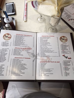 Menu photo 1 Le Royal d'Or St Leu la Forêt, 95 Menu photo 1 Le Royal d'Or St Leu la Forêt, 95
