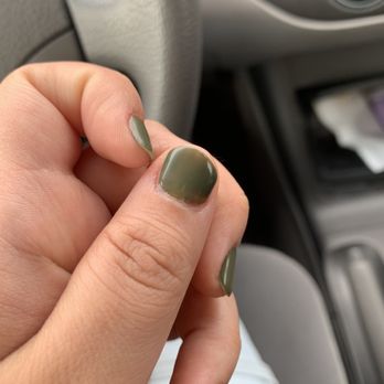 Polished Spa - Uneven cuticles - Nail Salons Near Me - Fairfield, California