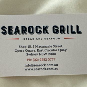 Searock Grill - Seafood Near Me - Sydney, NSW Searock Grill - Seafood Near Me - Sydney, NSW