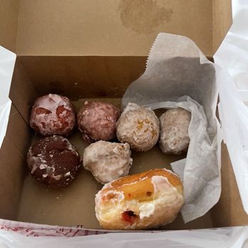 The Buttermilk Drop - Red velvet drops , jelly donut , glazed drops . - Bakeries Near Me - New Orleans, Louisiana