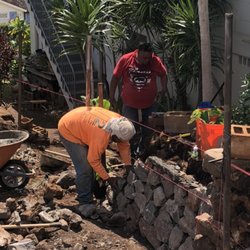 Eli’s Masonry - Small retaining wall