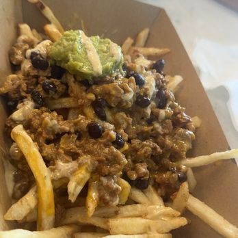 Zambra Fusion Cafe - CHI-CHE DIRTY FRIES (V-VG-GF) (vegan) - Asian Fusion Near Me - Corpus Christi, Texas