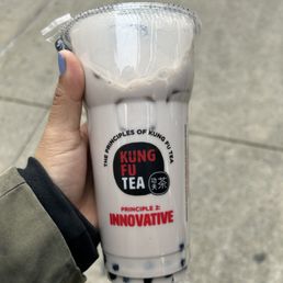 Taro Milk Green Tea