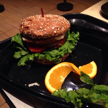 Habit Burger & Grill - Veggie burger. $5.50 with cheese - Sandwiches Near Me - Fairlawn, New Jersey