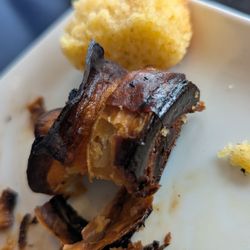 A bit burnt.