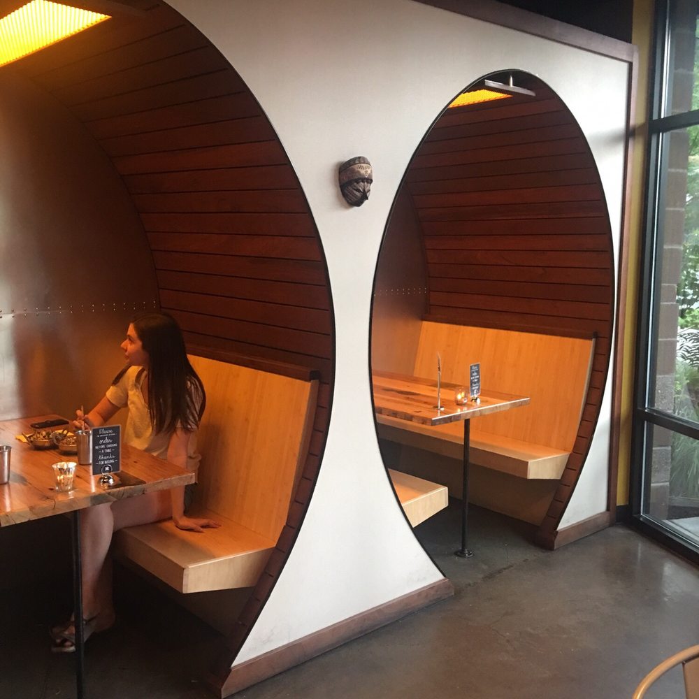 Spork - Love the futuristic booths - Mexican Near Me - Bend, Oregon Spork - Love the futuristic booths - Mexican Near Me - Bend, Oregon