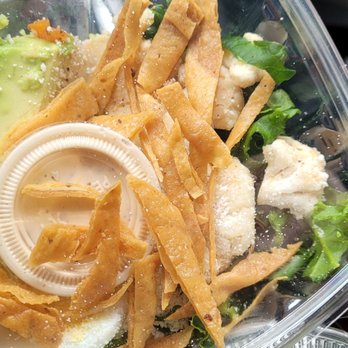 Fresa's - 9th & Lamar - 1/2 kale salad. Kale, cojita, avocado, escabeche, Boiled egg, tortilla strips & Caesar dressing. - Mexican Near Me - Austin, Texas Fresa's - 9th & Lamar - 1/2 kale salad. Kale, cojita, avocado, escabeche, Boiled egg, tortilla strips & Caesar dressing. - Mexican Near Me - Austin, Texas