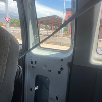 Aloha Rent A Car - Yep! This is actually how the inside of the van looks! - Car Rental Near Me - Kahului, Hawaii