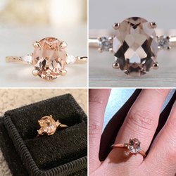 My Concierge Jeweler - Top left: original online photo.  The rest: my ring with my modifications!  My experience with My Concierge Jeweler: Priceless