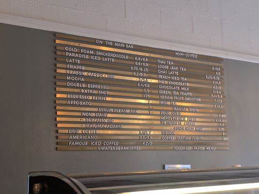 Menu photo 1 Waterbean Coffee Belmont Belmont, NC Menu photo 1 Waterbean Coffee Belmont Belmont, NC