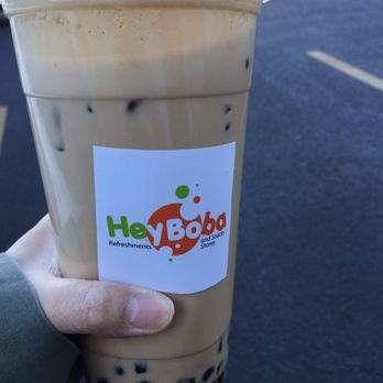Hey Boba - Original milk tea with bobas - Bubble Tea Near Me - Tulsa, Oklahoma