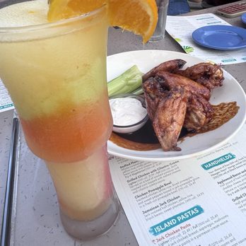 Bahama Breeze - Bahama Rita, and chicken wings - Bars Near Me - Orlando, Florida