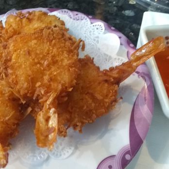 Sushi Zone - Shrimp Tempura with Hot Chili Sauce - Conveyor Belt Sushi Near Me - Bothell, Washington Sushi Zone - Shrimp Tempura with Hot Chili Sauce - Conveyor Belt Sushi Near Me - Bothell, Washington