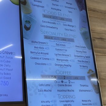 Coco3 - Bubble Tea Near Me - South San Francisco, California