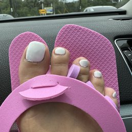I Pettit $65.00 for a spa pedicure!
It is not worth it. He didn't cut the cuticle I Pettit $65.00 for a spa pedicure!
It is not worth it. He didn't cut the cuticle